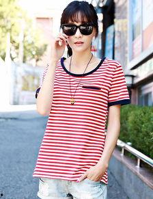 香港网红宽松短袖女,宽松短袖女生必备单品